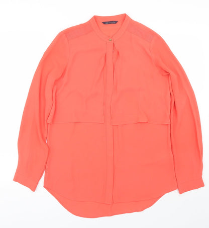 M&S Womens Pink   Basic Blouse Size 8