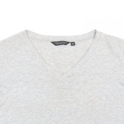 Womens UK Size 16 Dorothy Perkins Grey Basic T-Shirt