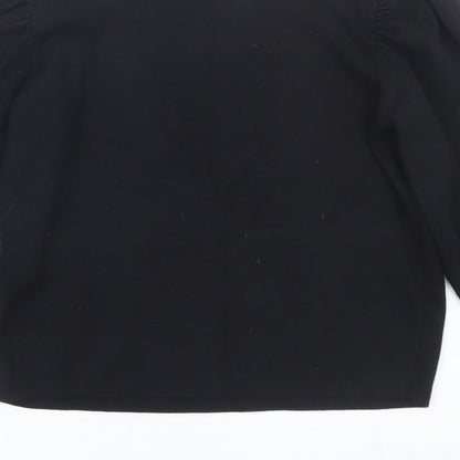 Womens UK Size 8 New Look Black Pullover Jumper