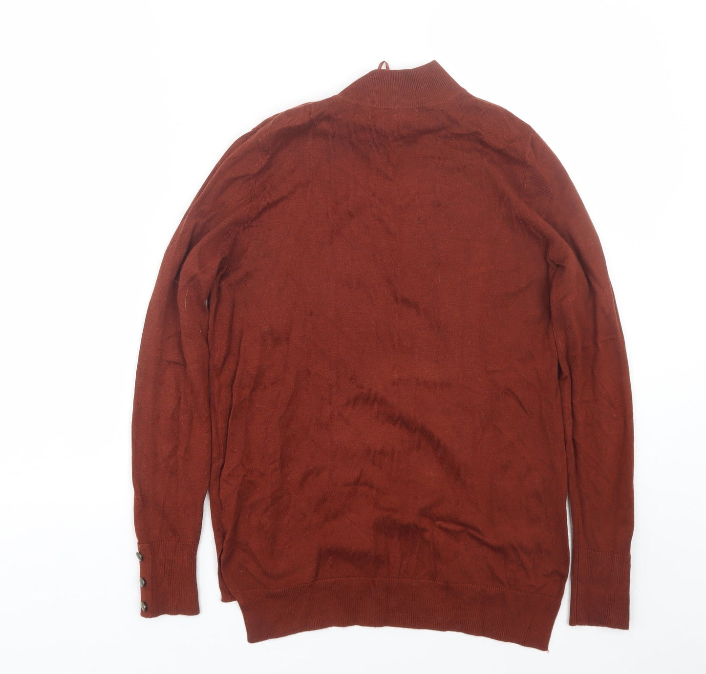Womens UK Size 8 Peacocks Brown Pullover Jumper