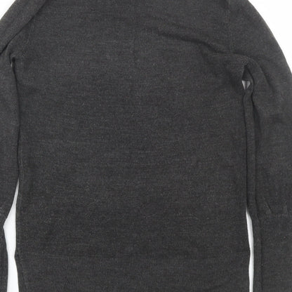 Womens UK Size S M&S Grey Pullover Jumper