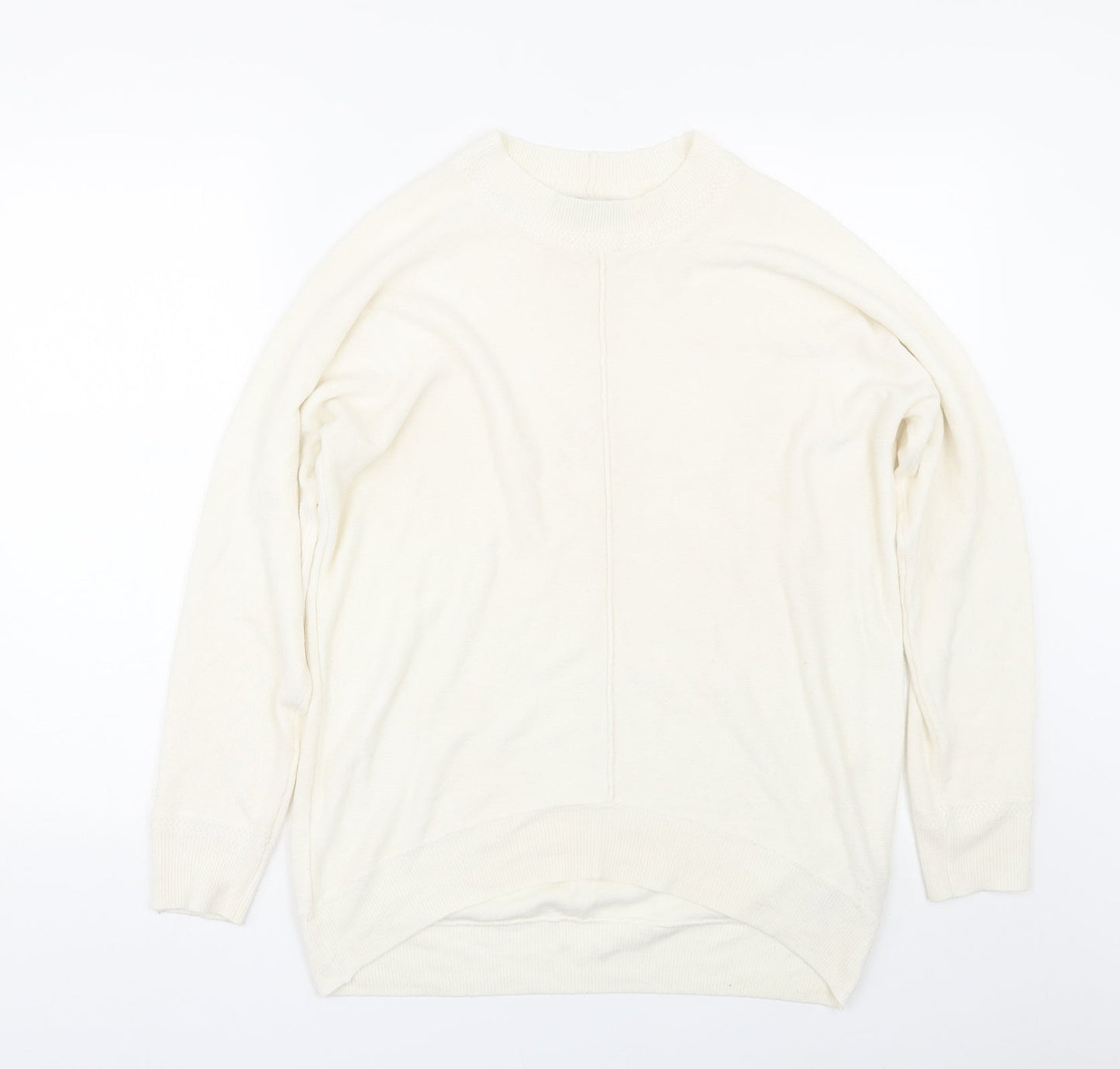 Womens UK Size S NEXT Beige Pullover Jumper