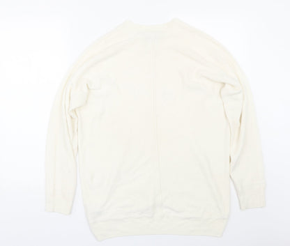 Womens UK Size S NEXT Beige Pullover Jumper