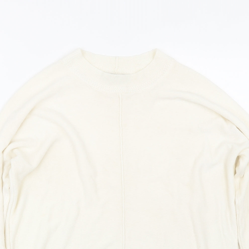 Womens UK Size S NEXT Beige Pullover Jumper