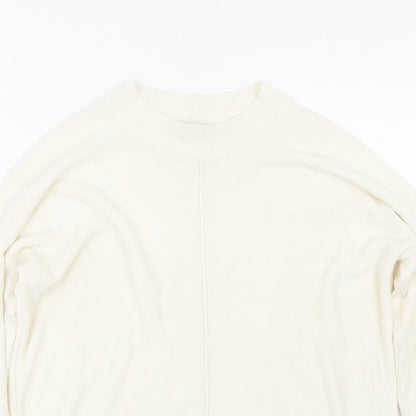 Womens UK Size S NEXT Beige Pullover Jumper