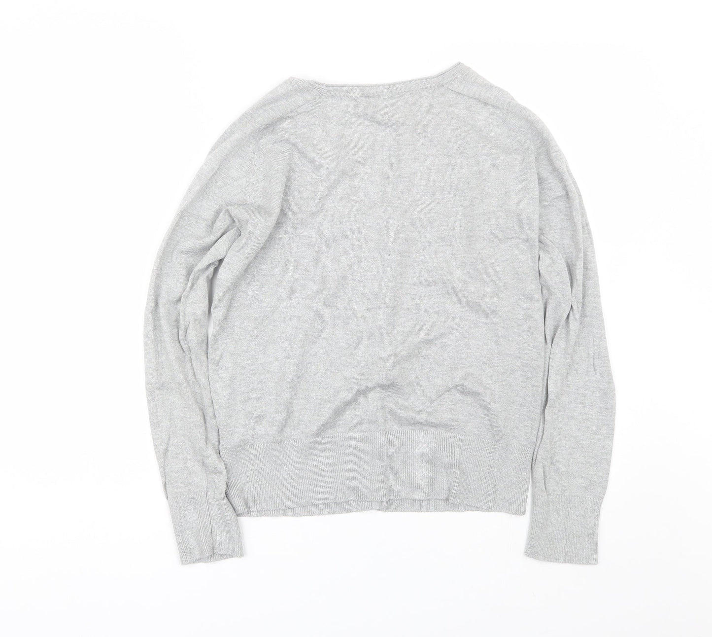 Womens UK Size 12 Dorothy Perkins Grey Cardigan Jumper
