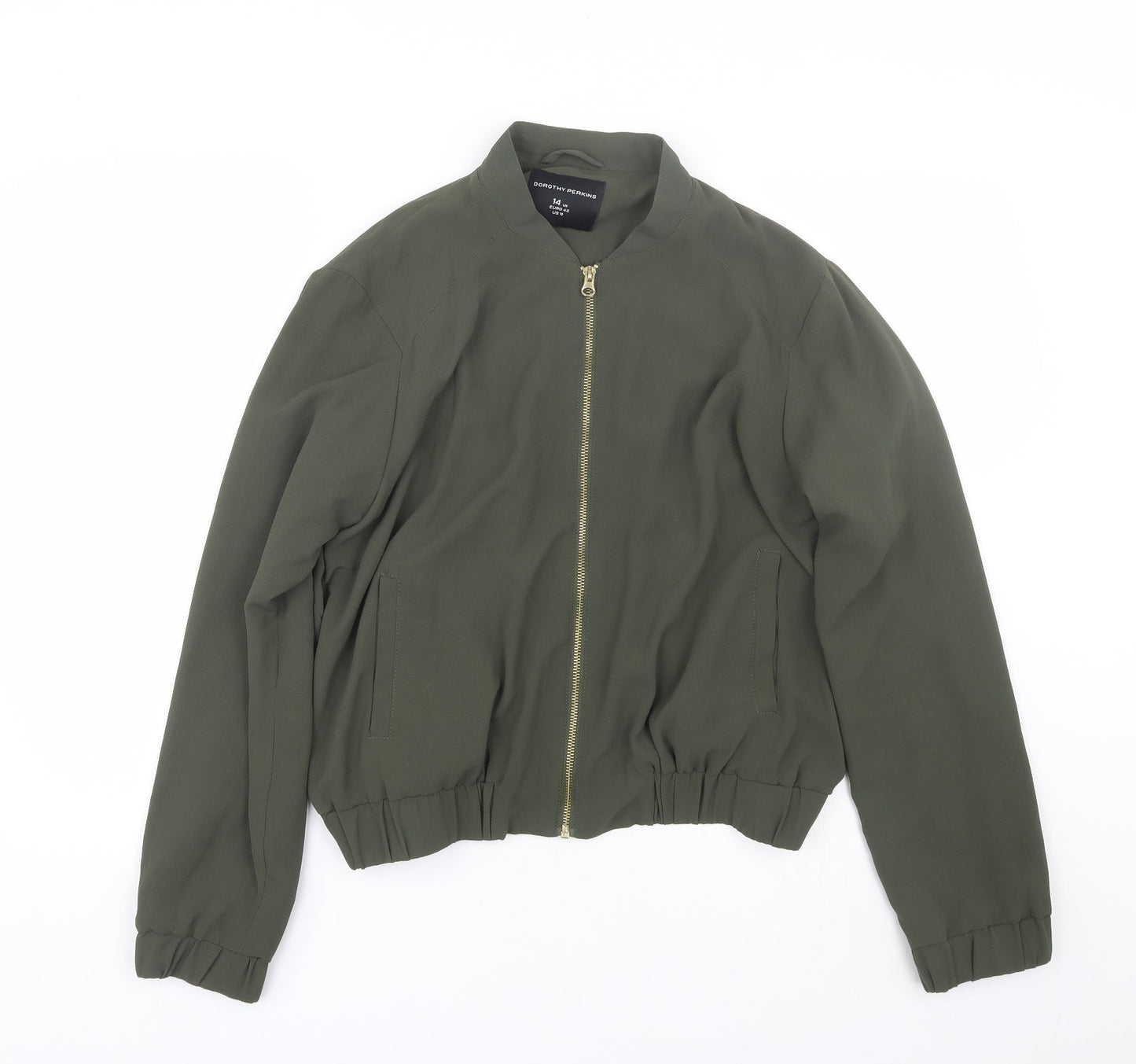 Womens UK Size 14 Dorothy Perkins Green Jacket