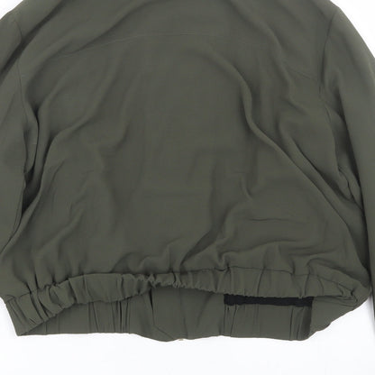 Womens UK Size 14 Dorothy Perkins Green Jacket