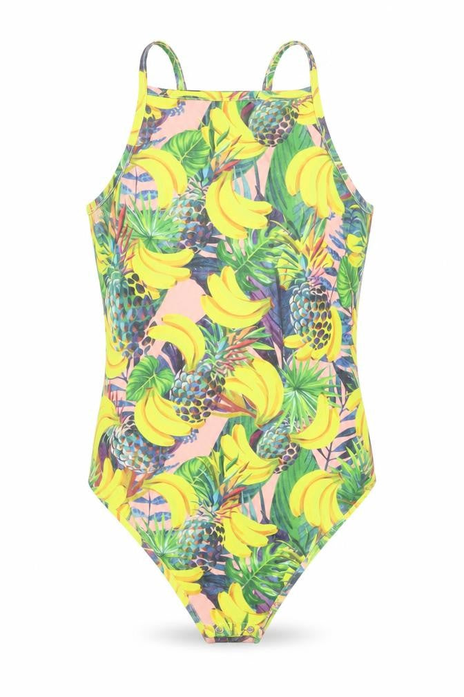 Front view of Artmosphere women’s multicoloured floral jumpsuit one-piece, size UK 10