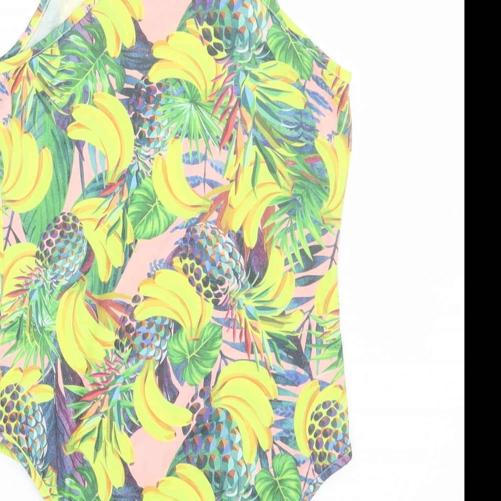 Artmosphere Womens Multicoloured Floral  Jumpsuit One-Piece Size 10