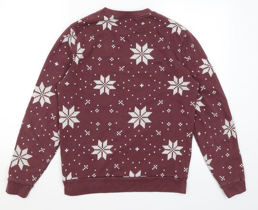Womens UK Size S ASOS Purple Pullover Jumper