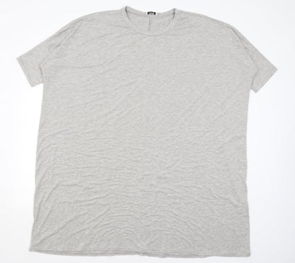 Daisy & Horidge Womens Grey   T-Shirt Dress  Size XL
