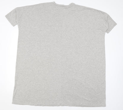 Daisy & Horidge Womens Grey   T-Shirt Dress  Size XL