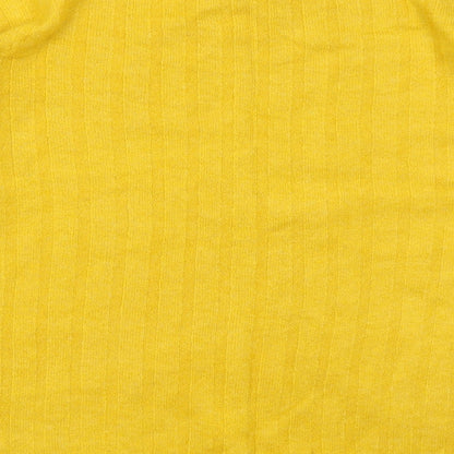F&F Womens Yellow   Pullover Jumper Size 10