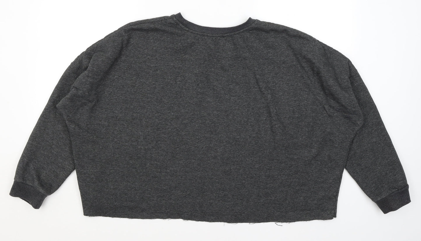 Primark Womens Grey   Pullover Jumper Size XL