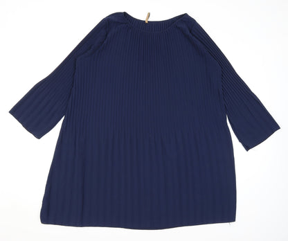 Preworn Womens Blue   A-Line  Size L