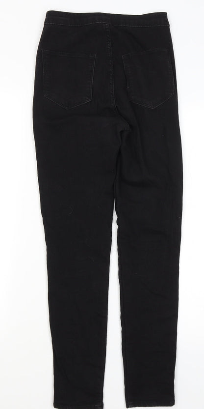 Womens UK Size 6 Divided Regular Fit Skinny Black Jeans