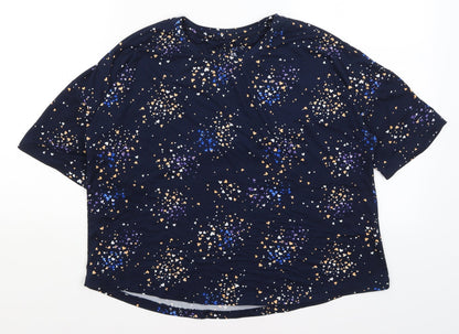 Primark Womens Blue   Basic T-Shirt Size XS