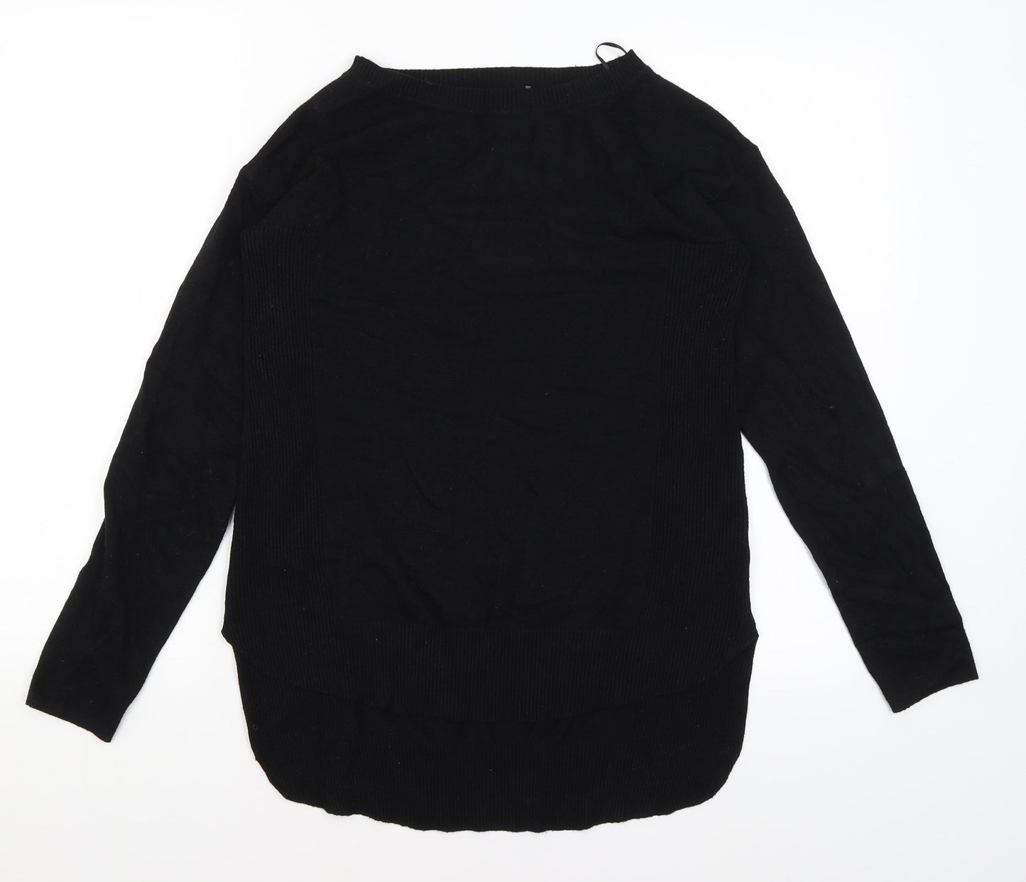 Womens UK Size M Preworn Black Pullover Jumper