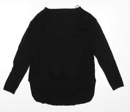 Womens UK Size M Preworn Black Pullover Jumper