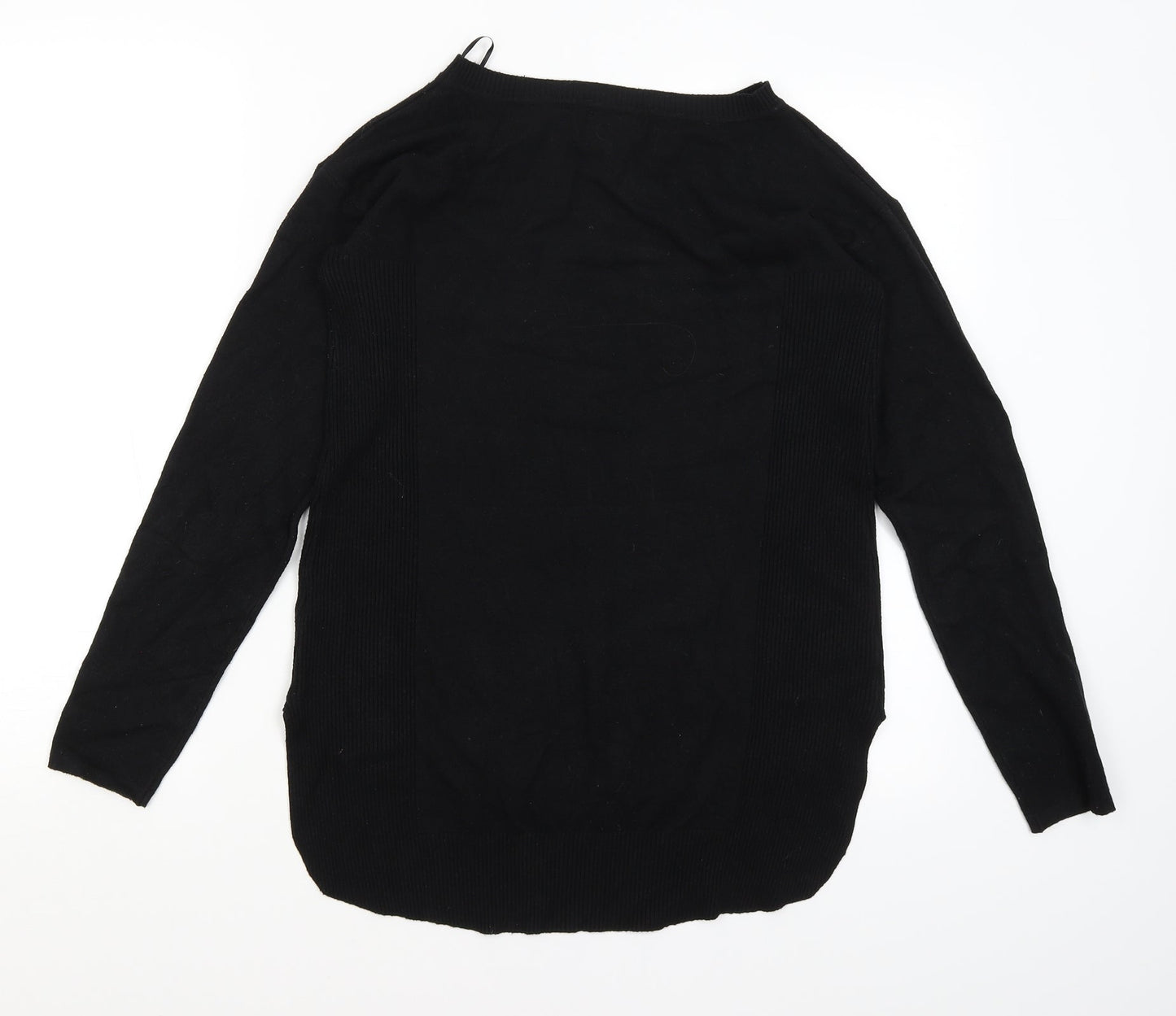 Womens UK Size M Preworn Black Pullover Jumper