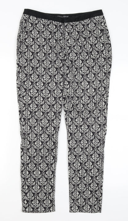Womens UK Size 10 Atmosphere Regular Fit Capri Black Trousers