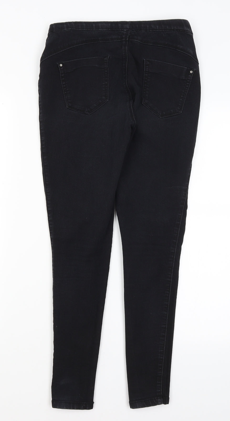 Denim Co Womens Black   Jegging Jeans Size 8 L27 in