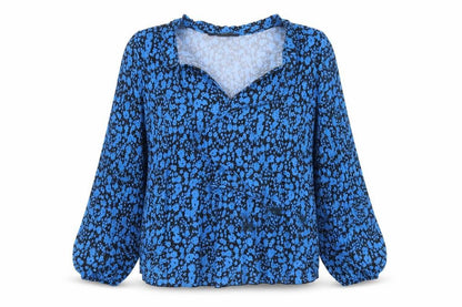 Womens UK Size 6 Primark Blue Basic Blouse