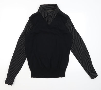 Preworn Mens Black   Pullover Jumper Size M