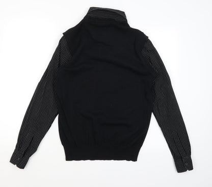 Preworn Mens Black   Pullover Jumper Size M