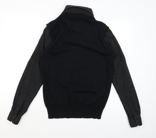 Preworn Mens Black   Pullover Jumper Size M