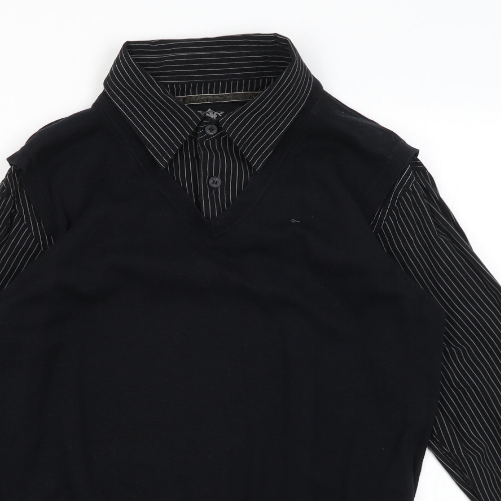 Preworn Mens Black   Pullover Jumper Size M