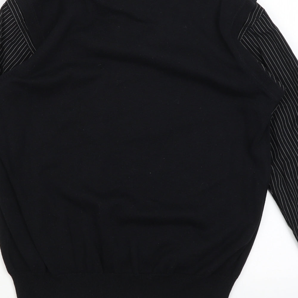 Preworn Mens Black   Pullover Jumper Size M