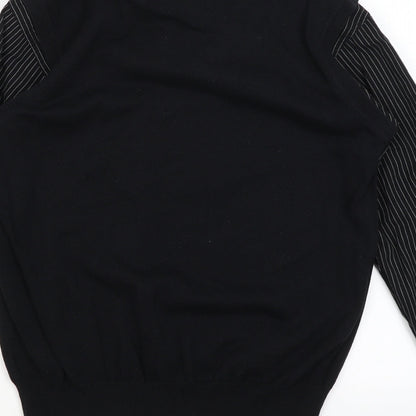 Preworn Mens Black   Pullover Jumper Size M