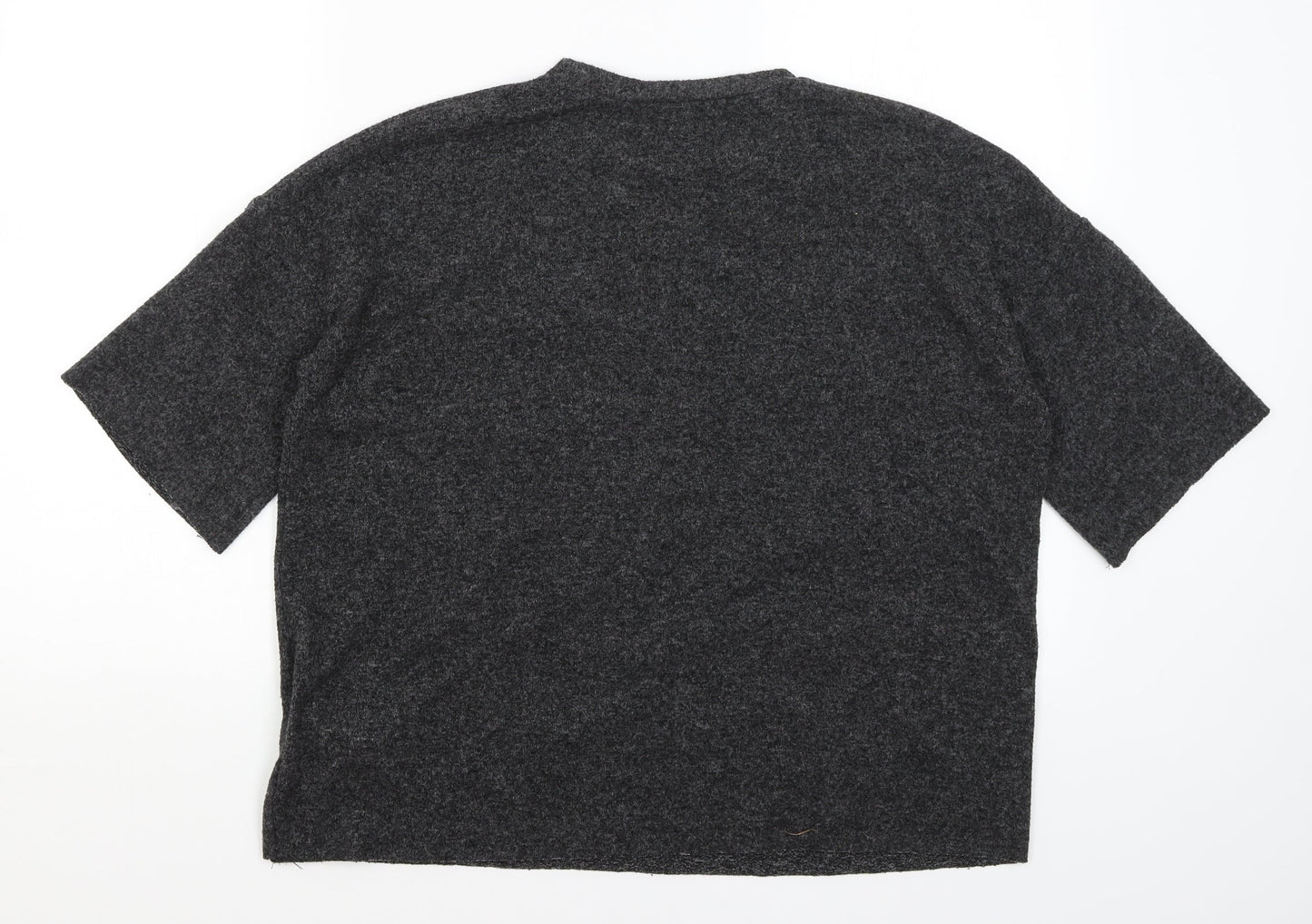 Womens UK Size S Zara Grey Pullover Jumper