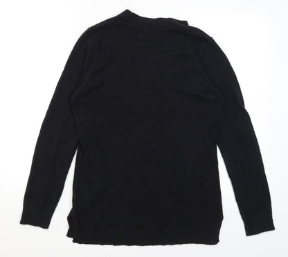 Womens UK Size 8 Papaya Black Pullover Jumper