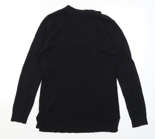 Womens UK Size 8 Papaya Black Pullover Jumper