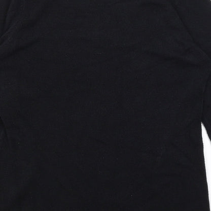 Womens UK Size 8 Papaya Black Pullover Jumper