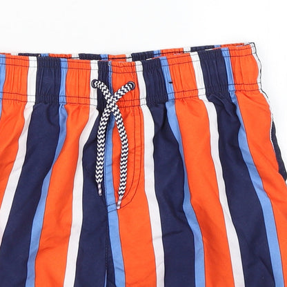 George Boys Blue Striped  Bermuda Shorts Size 9-10 Years