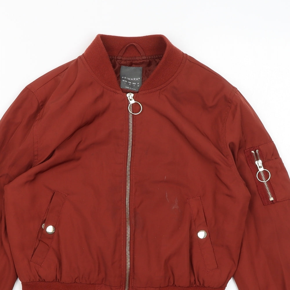 Primark Womens Red   Jacket  Size 4