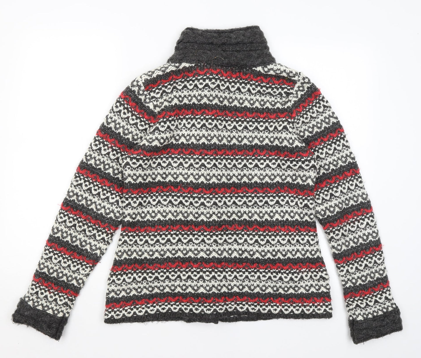 Womens UK Size M Per Una Grey Cardigan Jumper