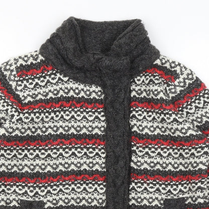 Womens UK Size M Per Una Grey Cardigan Jumper