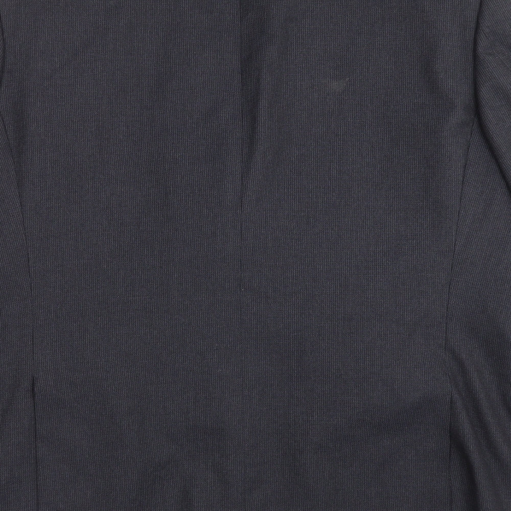 Mens UK Size 46 Charlton Gray Regular Grey Suit Jacket