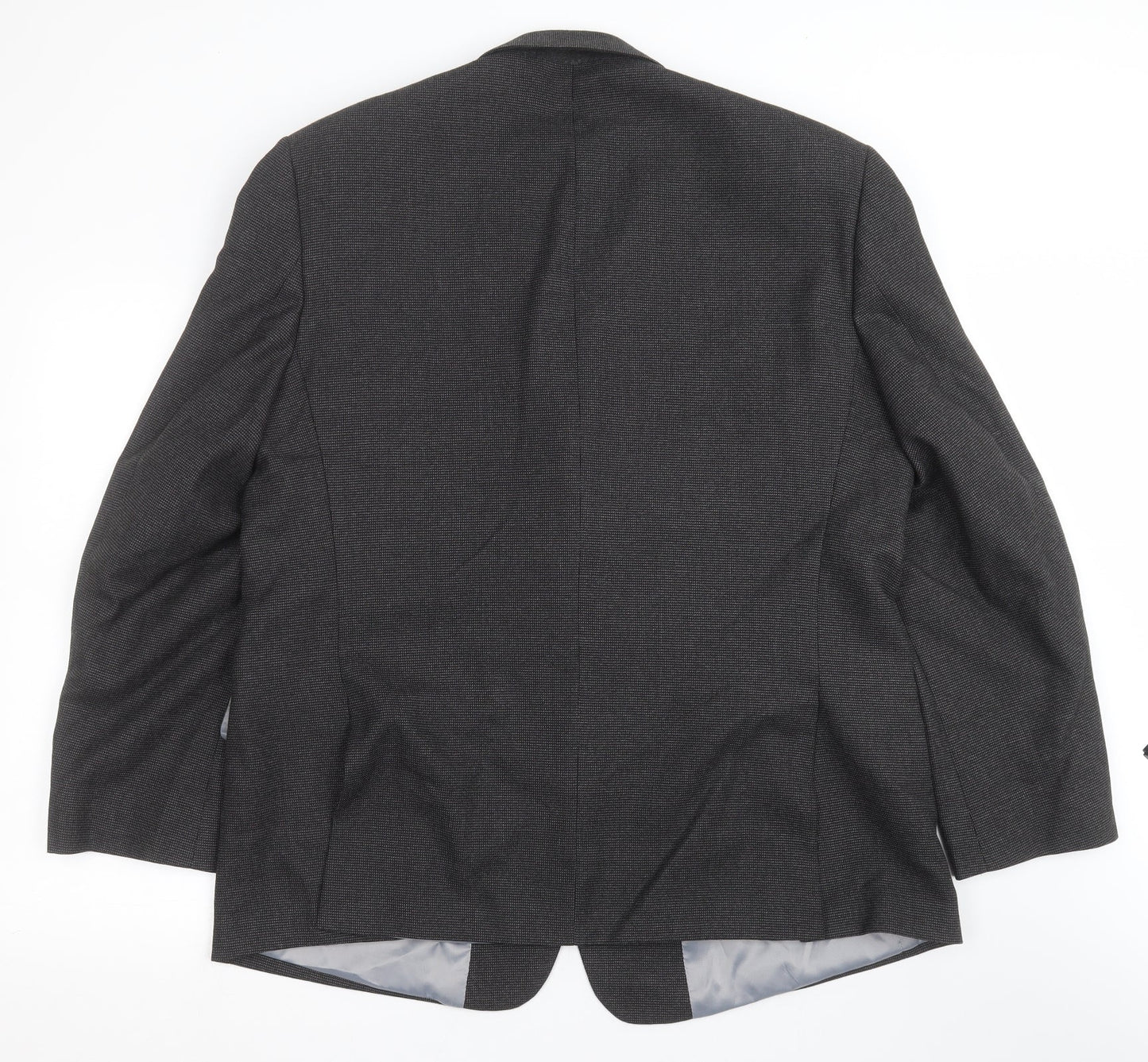 Mens UK Size 46 Charlton Gray Regular Grey Suit Jacket