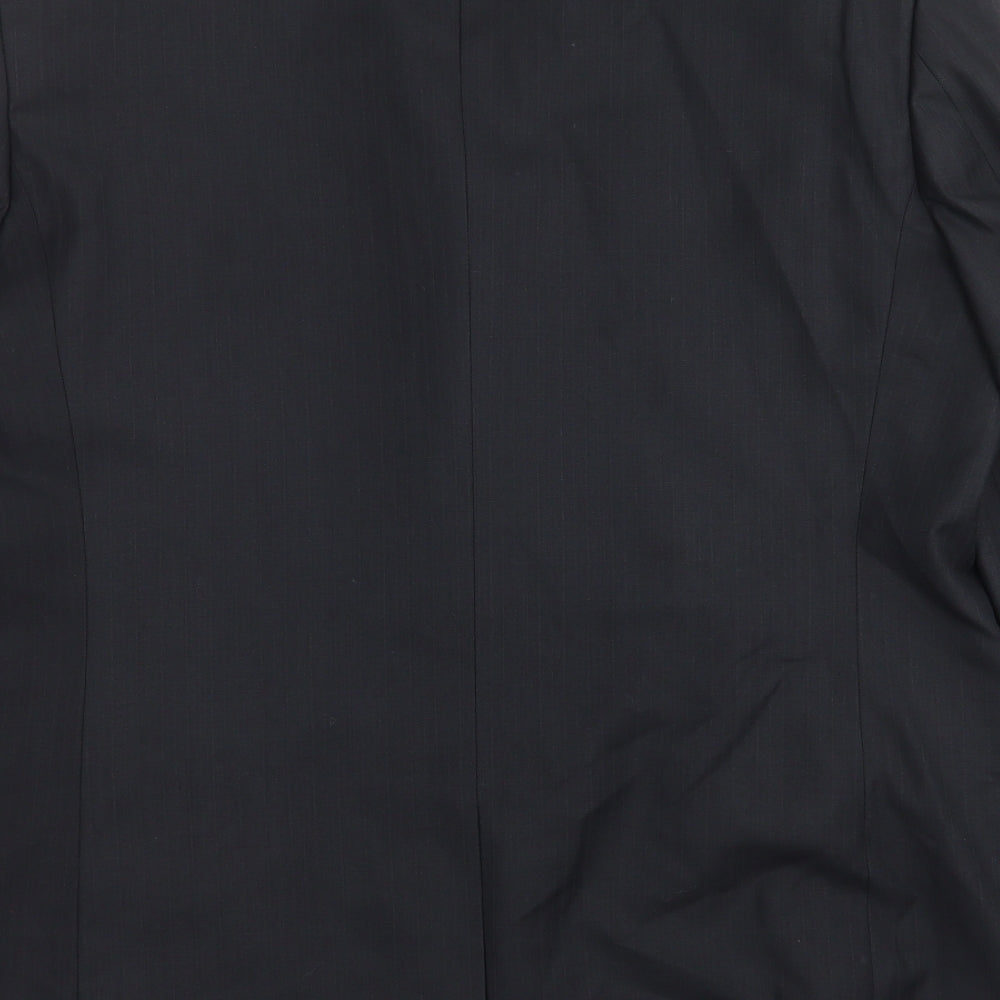 Mens UK Size 44 BHS Regular Black Suit Jacket