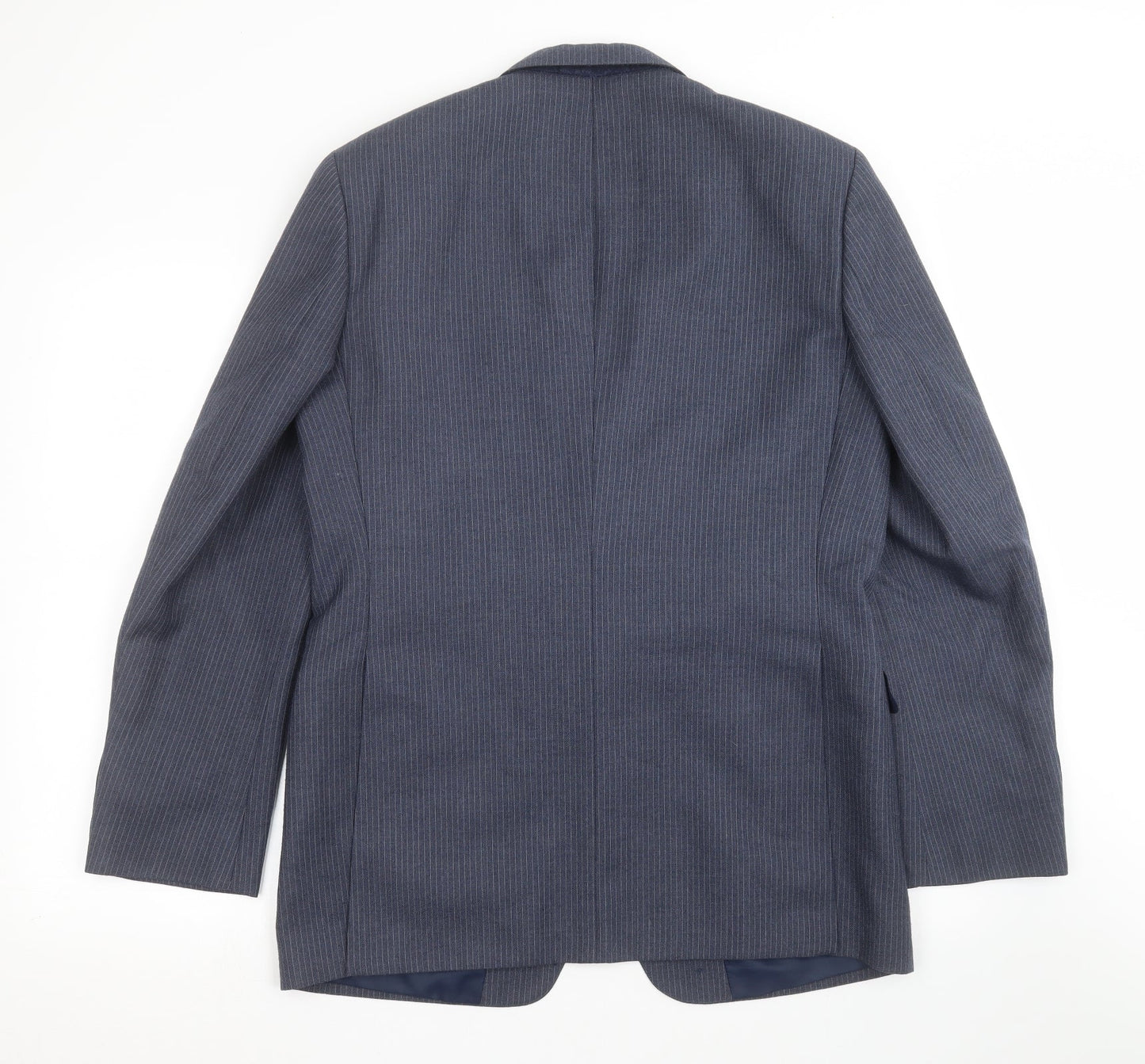 Mens UK Size 40 GREENWOODS Regular Blue Suit Jacket