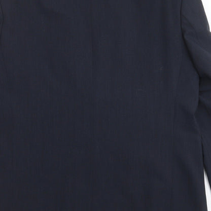 Mens UK Size 42 Marks and Spencer Regular Blue Suit Jacket