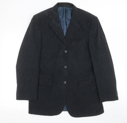 Mens UK Size 40 Marks and Spencer Regular Blue Suit Jacket