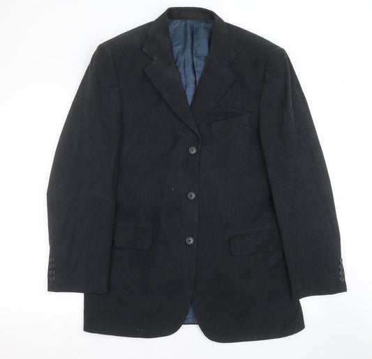 Mens UK Size 40 Marks and Spencer Regular Blue Suit Jacket