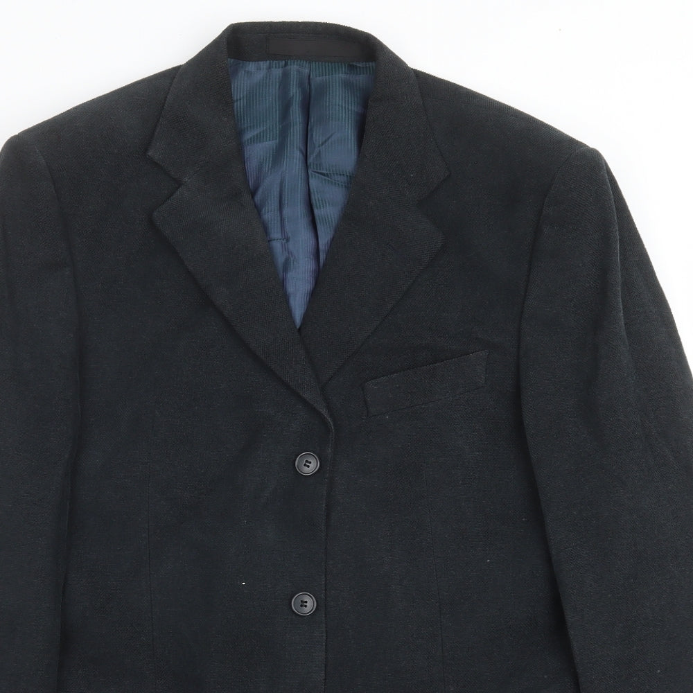 Mens UK Size 40 Marks and Spencer Regular Blue Suit Jacket